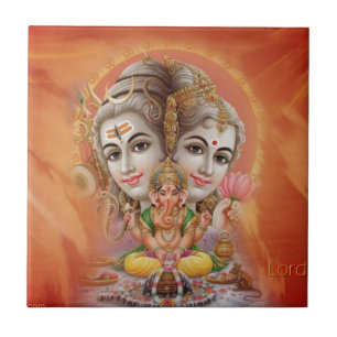 Lord Shiva Tegeltje
