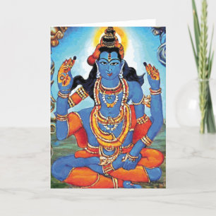 Lord Shiva - Wenskaart Bedankkaart