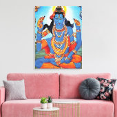 Lord Shiva - Wrapped Canvas Afdruk (Insitu (Woonkamer))