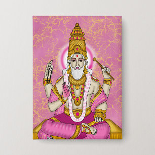 Lord Shukra Dev Knop Button