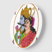 Lord SitaRam Clock Grote Klok (Hoek)