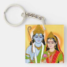 Lord Sitaram-sleutelhanger – Goddelijk Accessoire