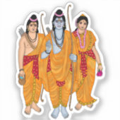 Lord Sitaram Sticker (Recto)