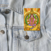 Lord Sun (Surya) Astrologie Knop Button (Insitu)