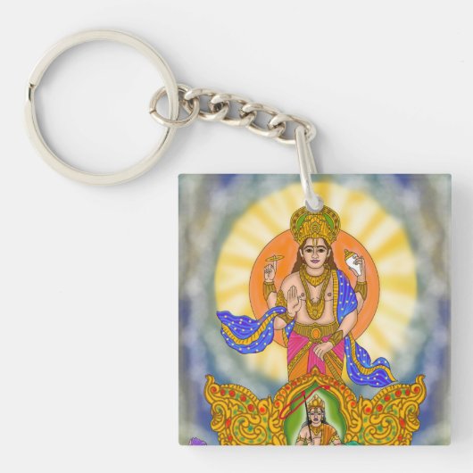 Lord Surya Keychain (voorkant)