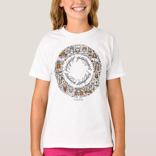 LORD VAN DE Doodle Art RINGS™ T-shirt (Voorkant)