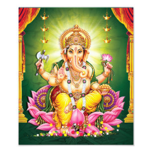 Lord Vinayaka Foto Afdruk