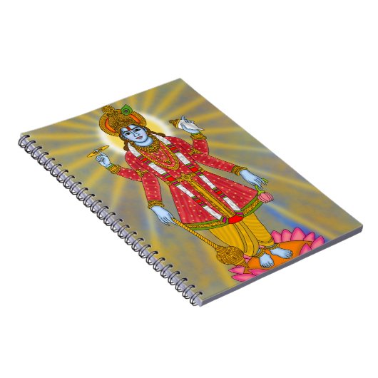 Lord Vishnu notebook Notitieboek (Rechterzijde)