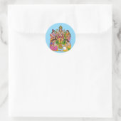 Lord Vishnu Satyanarayan Sticker (Tas)