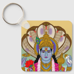 Lord Vishnu-sleutelhanger Sleutelhanger