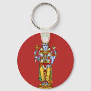 Lord Vishnu-sleutelhanger Sleutelhanger