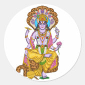 Lord Vishnu Stickers (Voorkant)
