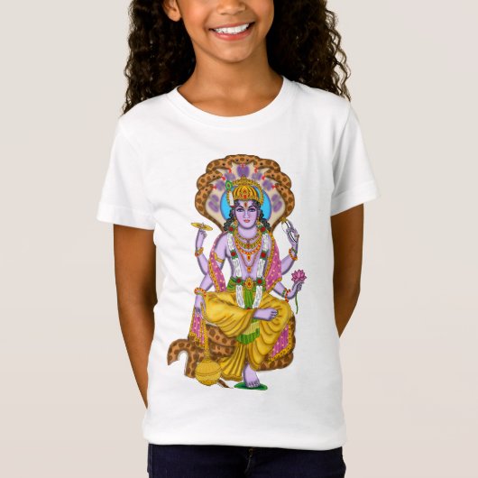 Lord Vishnu T-shirt (Voorkant)