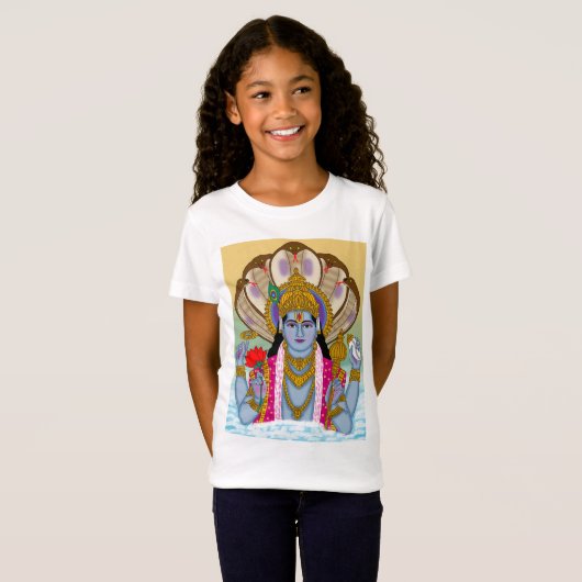 Lord Vishnu T-Shirt (Voorkant volledig)