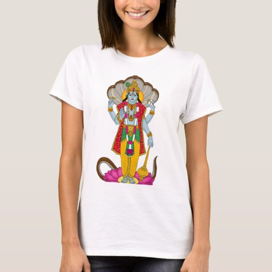 Lord Vishnu T-Shirts (Voorkant)