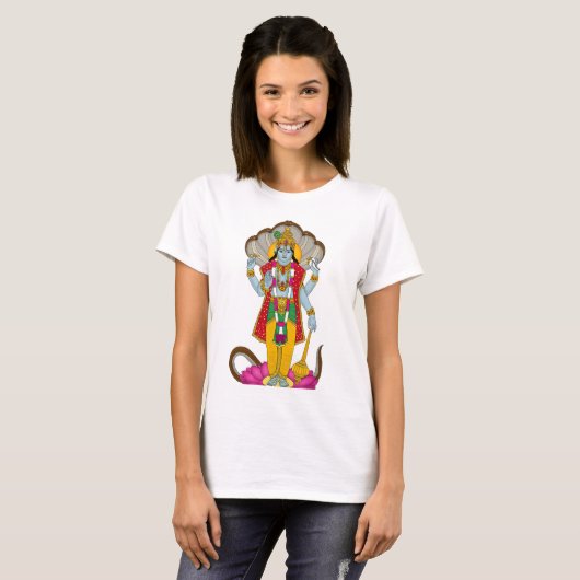 Lord Vishnu T-Shirts (Devant entier)