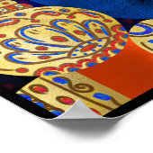 Lord Vishnu Tirupati Perumal Hindu God Painting Poster (Hoek)