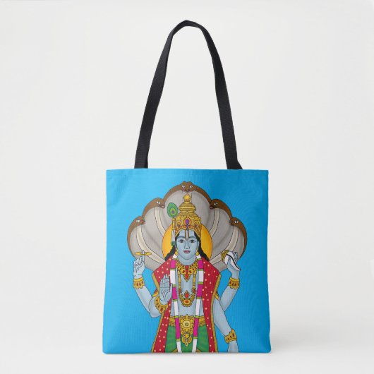 Lord Vishnu Tote Bag (Devant)