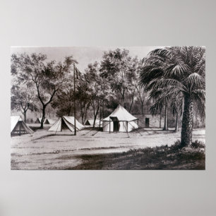 Lord Wolseley's Camp in Korti Poster