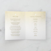 L'ordre funèbre de programme de la crème de (Intérieur)