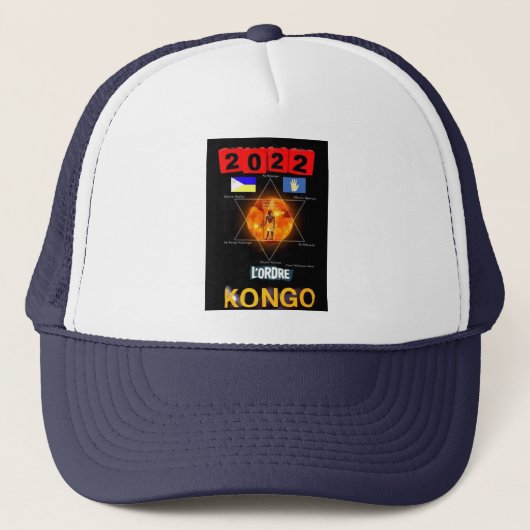 L'ordre Kongo 2022 Trucker Hat Pet (Voorkant)