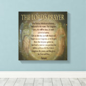 Lord's Prayer Canvas Afdruk (Insitu (Houten vloer))