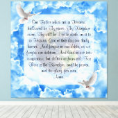 Lord's Prayer Canvas Afdruk (Insitu (Houten vloer))