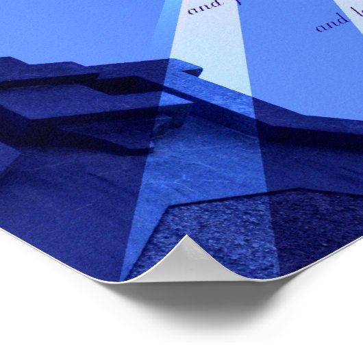 Lord's Prayer Design Poster (Hoek)