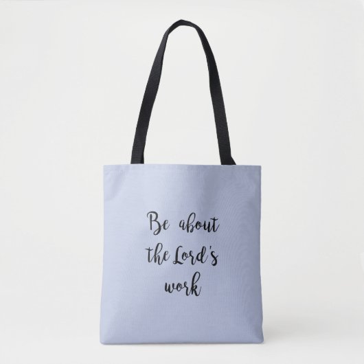 Lord's Work - tas (Voorkant)