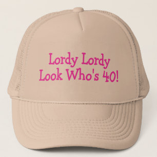 Lordy Lordy ziet er 40 roze uit Trucker Pet