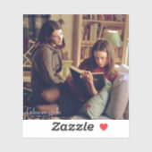 Lorelai en Rory in slaapkamer Sticker (Vel)