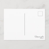 Lorelai & Luke Holding Hands in de sneeuw Briefkaart (Achterkant)