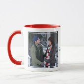 Lorelai & Luke Holding Hands in de sneeuw Mok (Links)