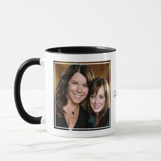 Lorelai & Rory Close-up-portret Mok (Links)