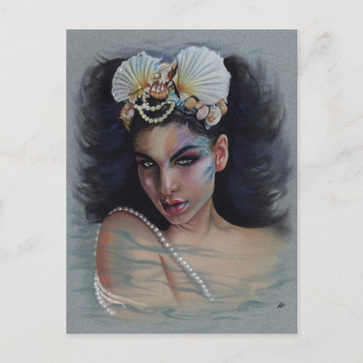 Loreley Mermaid Briefkaart (Voorkant)