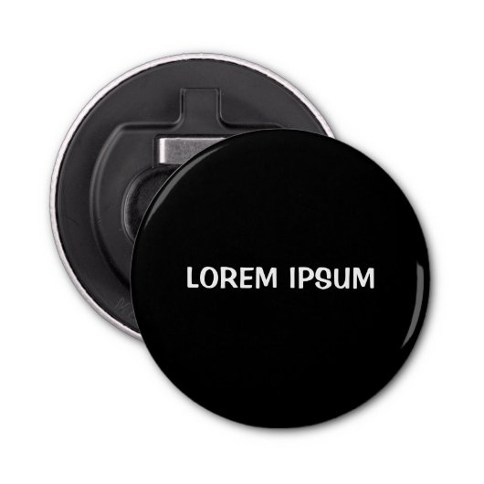 Lorem ipsum button flesopener (Voorkant)