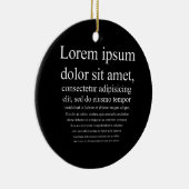 Lorem Ipsum Keramisch Ornament (Rechts)