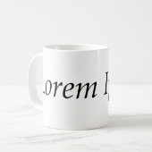 Lorem Ipsum Koffiemok (Voorkant links)