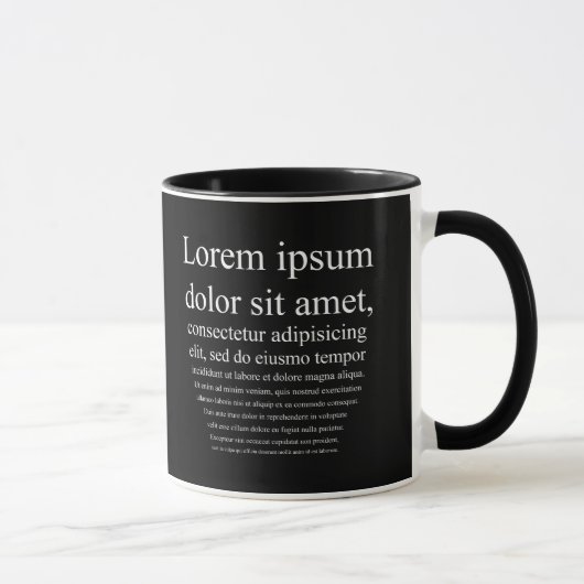 Lorem Ipsum Mok (Rechts)