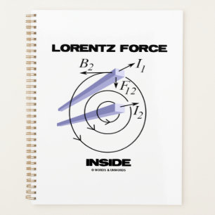 Lorentz Force Inside Electromagnetism Humor Planner