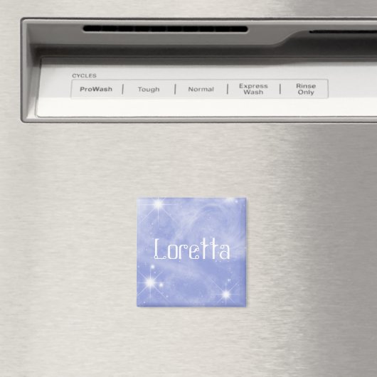 Loretta Starry Nom Magnet (In Situ (Lave-vaisselle))