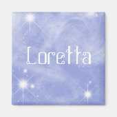 Loretta Starry Nom Magnet (Devant)