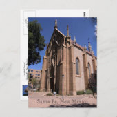 Loretto Chapel, Père Noël Fe, Carte Postale NM (Devant / Derrière)