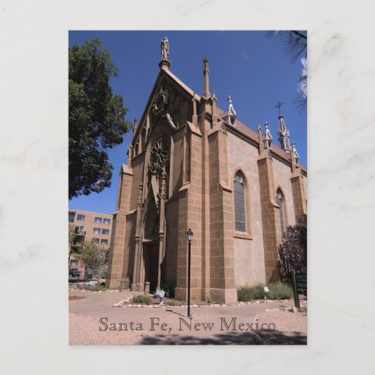Loretto Chapel, Père Noël Fe, Carte Postale NM (Devant)