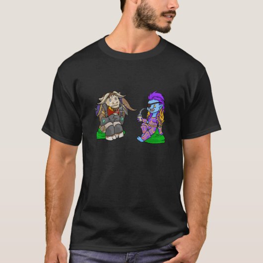 Lorewalker Roundtable Tea Time T-shirt (Voorkant)