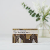 L'organe domine carte de visite (Debout devant)