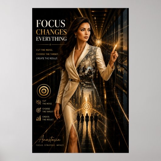 L'orientation change tout – Affiche pour bureau de (Devant)