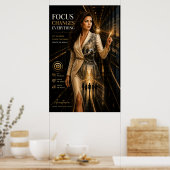 L'orientation change tout – Affiche pour bureau de (Cuisine)