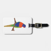 Loriket Bagagelabel (Voorkant horizontaal)