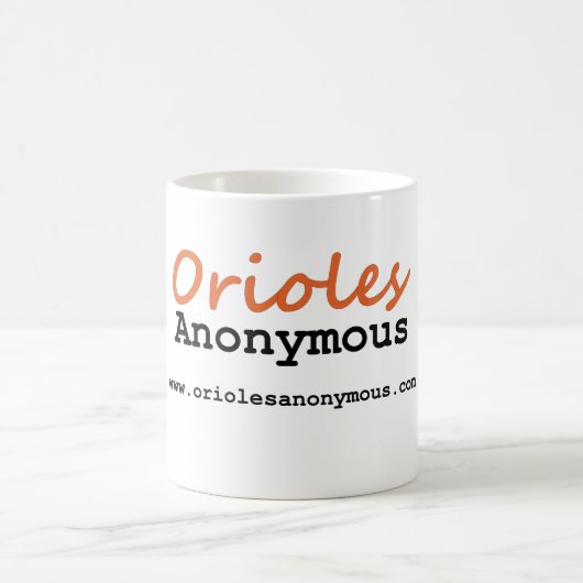 Loriots anonymes - tasse de logo de site (Centre)